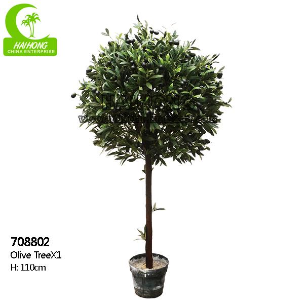 Venda quente Olive Tree artificial da fábrica chinesa para a árvore de Olive Bonsai da decoração