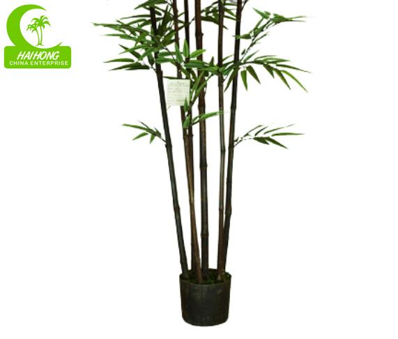 árvore de bambu verde artificial vivo para a decoração do jardim e do landscpe