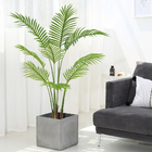 PONY Artificial Floor Palm Tree Indoor Decor Potted No Water Natural Look