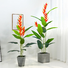 New released artificial bird of paradise with flower for sale