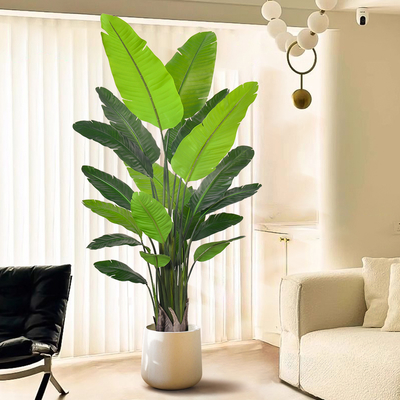 4ft 6ft 7ft Tall home decor artificial plants Banana Tree bird of paradise plant​ for Living Room Office Indoor Outdoor