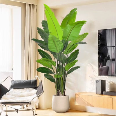 4ft 6ft 7ft Tall home decor artificial plants Banana Tree bird of paradise plant​ for Living Room Office Indoor Outdoor