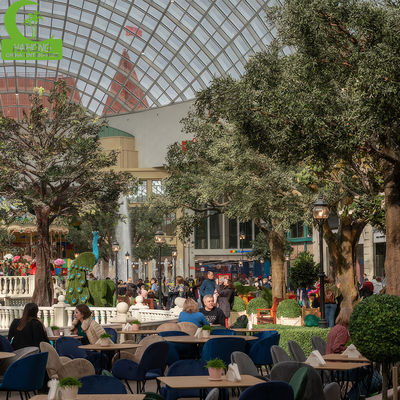 Large Artificial Tree Decorative PlantWedding Giant Faux Olive Tree For Indoor Decoration Silk Plants Luxurious Mall Decoration