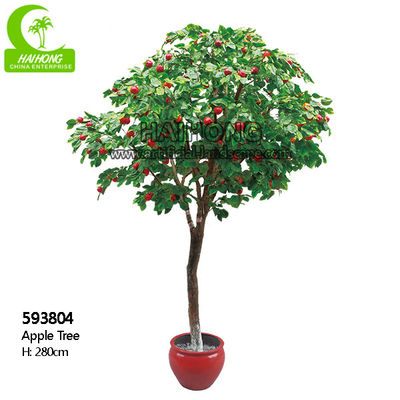 Chinese Goods Wholesale Artificial Apple Tree 2.8m Artificial Fruit Tree