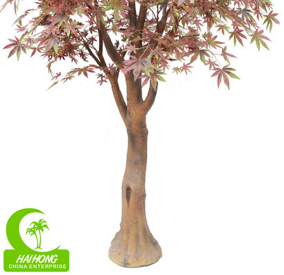 High Simulation PE Leaf 180cm Artificial Maple Tree For Lobby