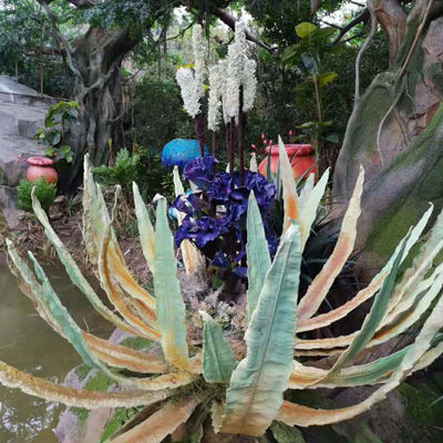 Custom Landing Jewerlry Real Touch Artificial Flowers Exotic Landscaping Plants Colored Decor