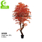 Árvore de bordo vermelho artificial 200cm alta interna e exterior para o pátio