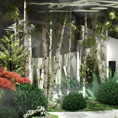 Anti Aging 12m Height Artificial Bamboo Tree For Garden Landscape Plant