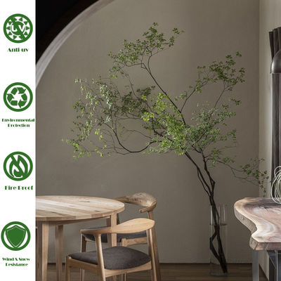 Flame Retardant Artificial Potted Floor Plants For Indoor Outdoor Decor Fake Trees