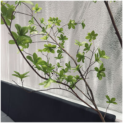 Potted Artificial Landscape Trees Philodendron 120cm 160cm For Indoor Decoration