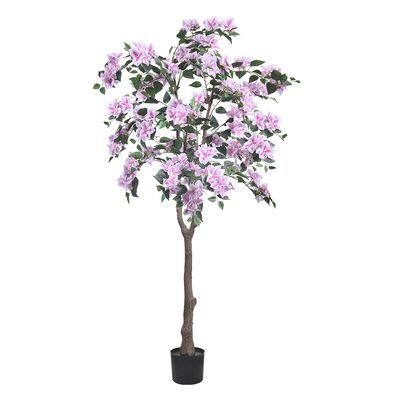 Wholesale 150cm 180cm Artificial Bougainvillea Tree - Model C Light Pink | Haihong Factory Direct | UV Resistant Artificial Flowers | Bulk Decor