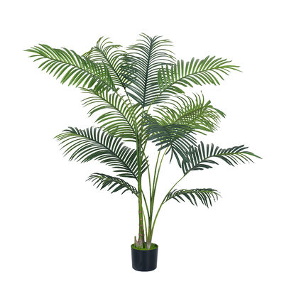Atacado 150cm Palmeira Tropical Artificial Havaí Planta de Palmeira Em Vaso Plantas Verdes Falsas Para Decoração Interior