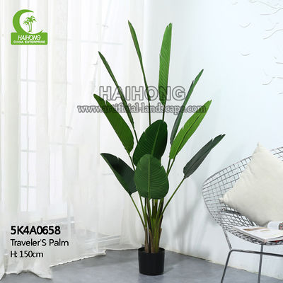 Artificial Traveler's Palm Decorative Best Office Plants