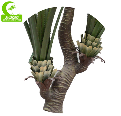 Realistic H170cm Artificial Potted Floor Plants , Artificial Agave Plant Easy To Care
