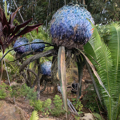 Custom Landing Jewerlry Real Touch Artificial Flowers Exotic Landscaping Plants Colored Decor